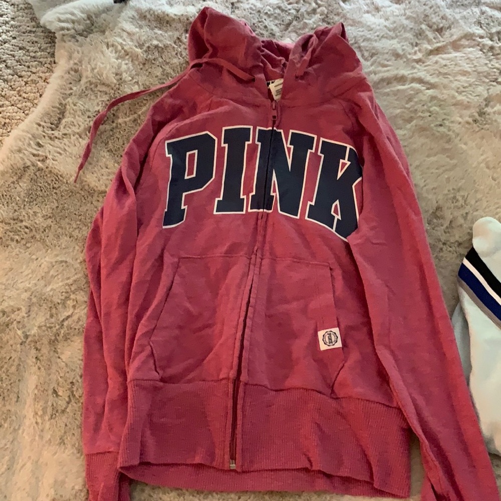three jackets from pink size xs